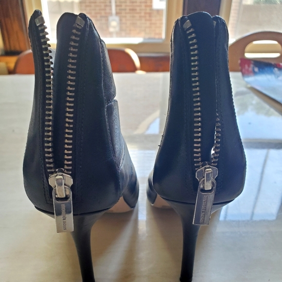 Michael Kors Genuine Leather Mavis Open Toe Gladiator Black Heel, Size 8.5 - Picture 5 of 7